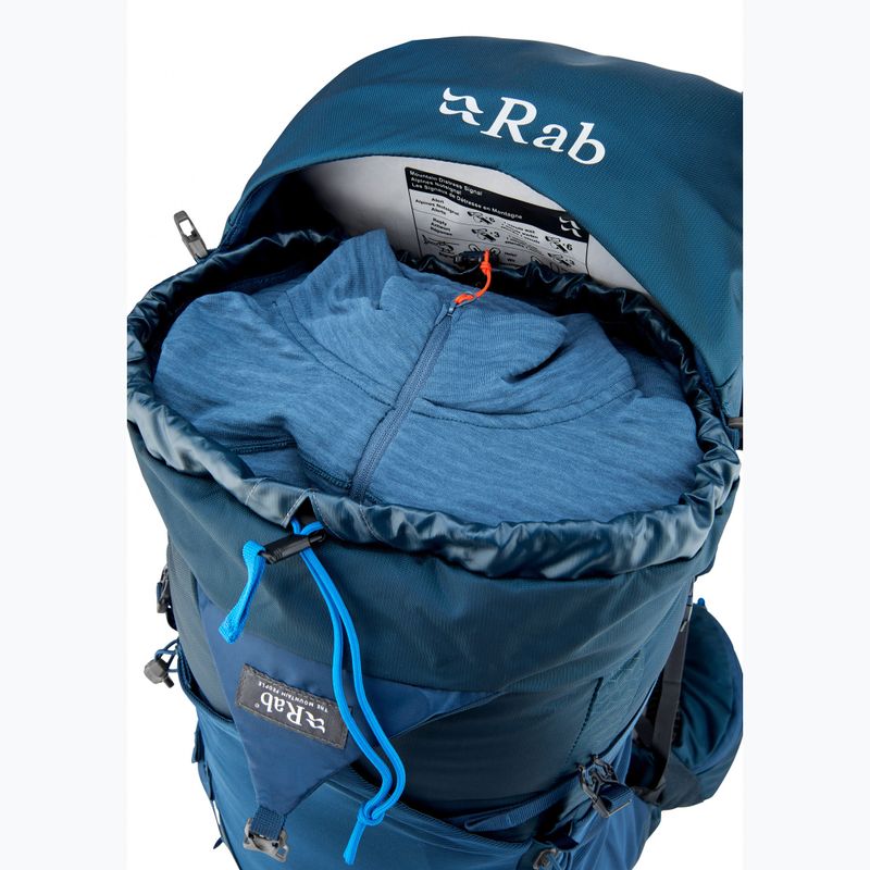 Rab Exion 38 l tempest blue туристическа раница 5