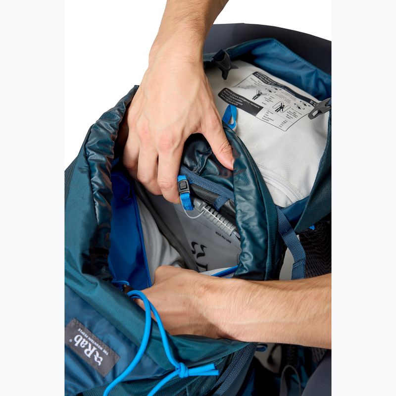 Rab Exion 38 l tempest blue туристическа раница 13