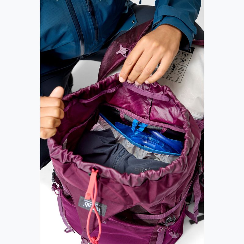 Дамска туристическа раница Rab Exion 35 l mulberry 14