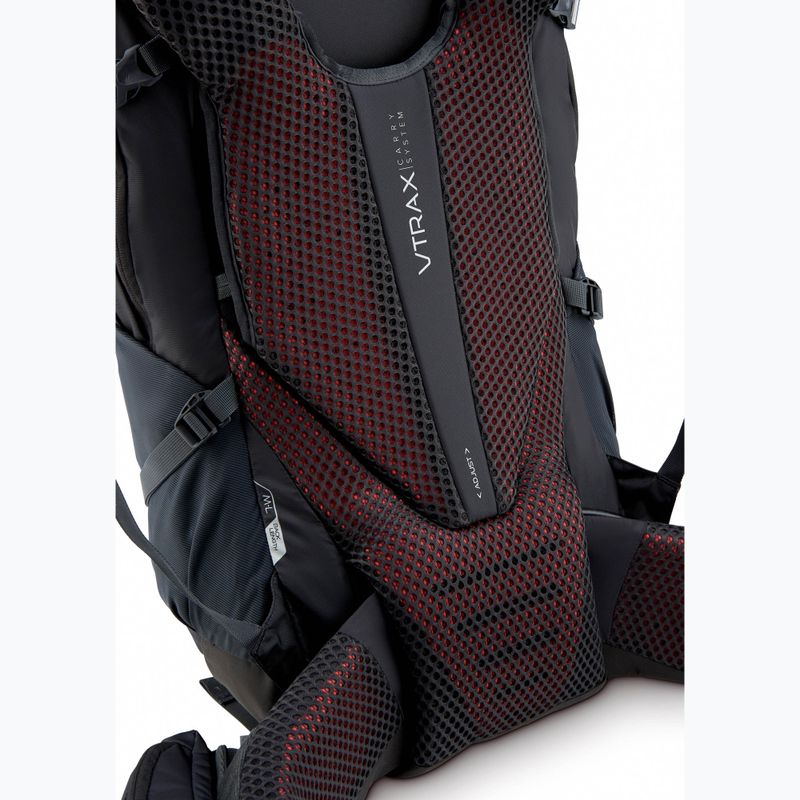 Rab Hyperon 65 л тъмно кафява/антрацитна раница за трекинг 5