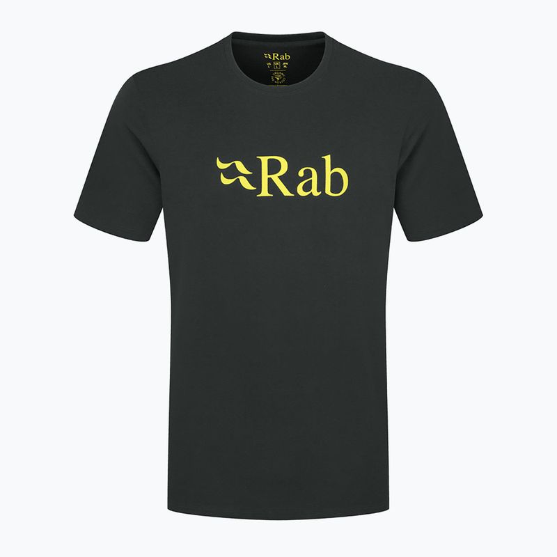 Мъжка тениска Rab Stance Logo beluga/pollen