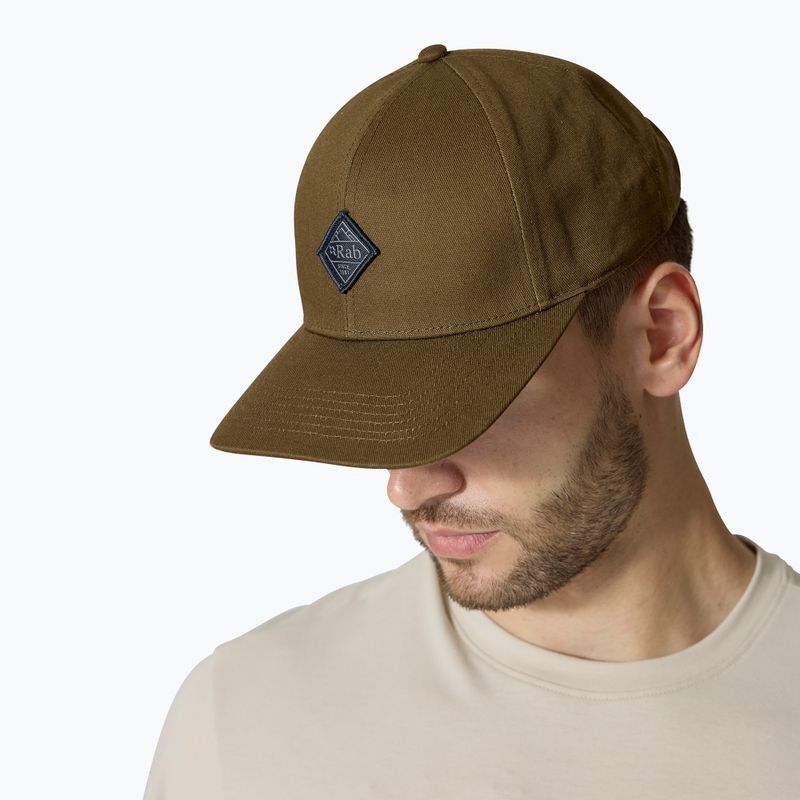Бейзболна шапка Rab Basecamp Badge oak 4