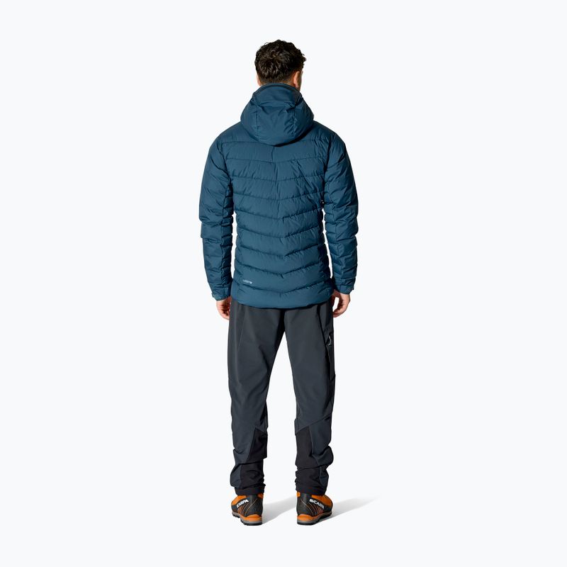 Мъжко пухено яке Rab Infinity Windstopper Hoody tempest blue 3