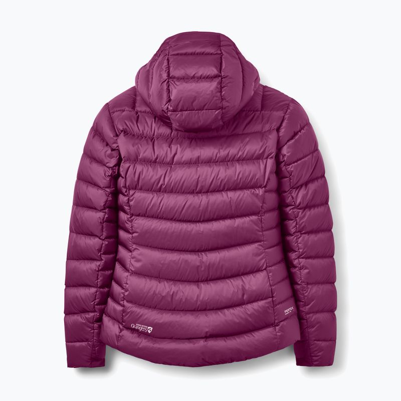 Дамско пухено яке Rab Electron Pro Hoody mulberry 2