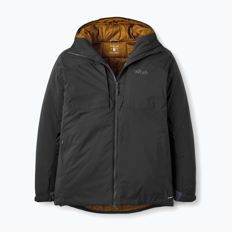 Мъжко ватирано яке Rab Xenair Alpine Jacket black