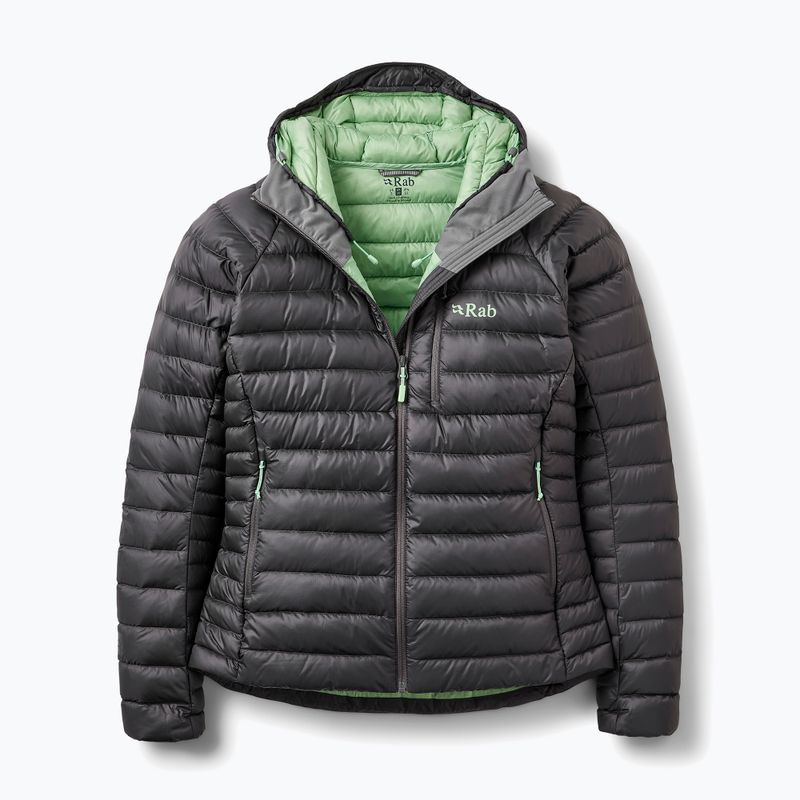 Дамско пухено яке Rab Microlight Alpine Hoody graphene 4