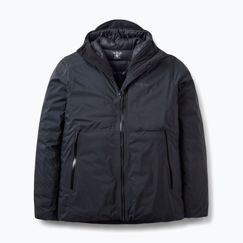 Мъжко пухено яке Rab Microlight Shield  black 4