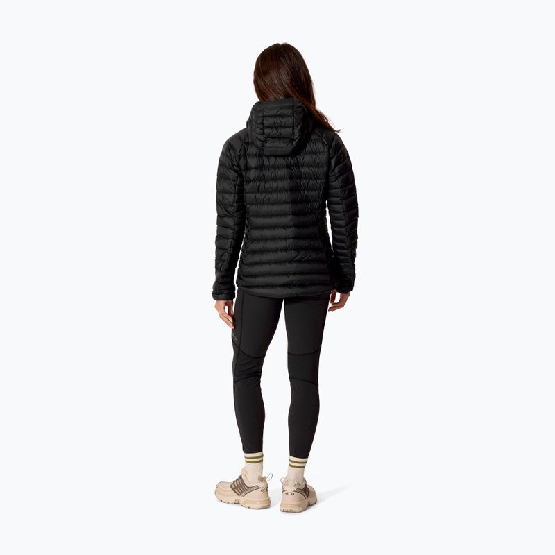 Дамско пухено яке Rab Microlight Alpine Hoody black 3