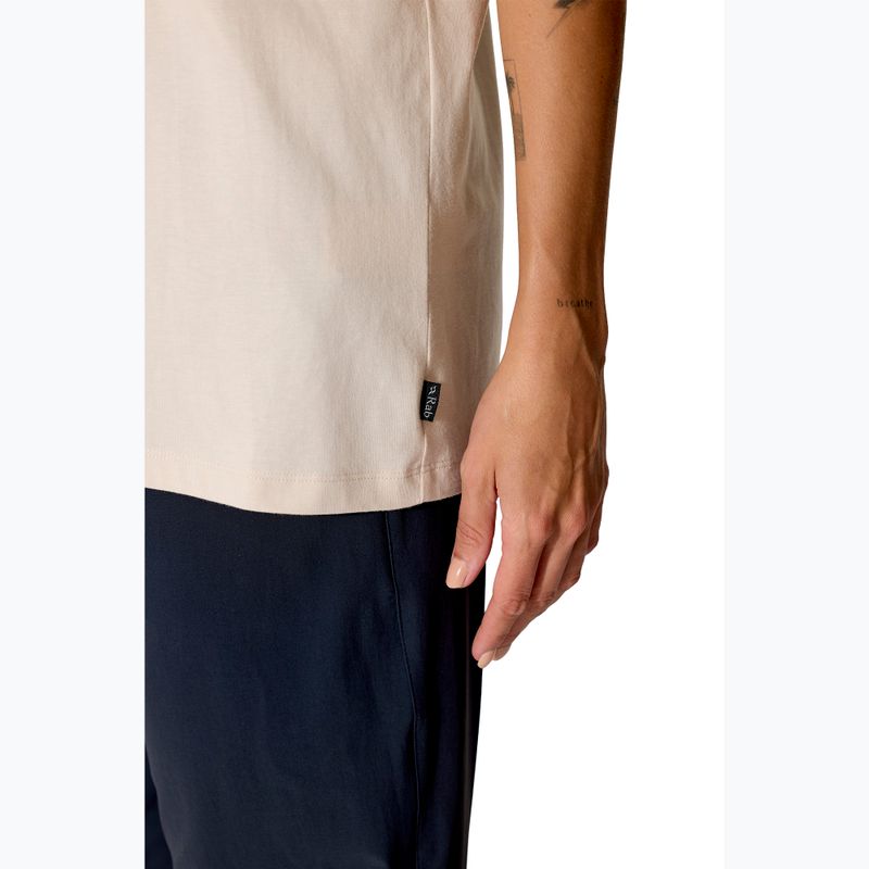 Дамска тениска Rab Stance Cirque Tee ecru 6