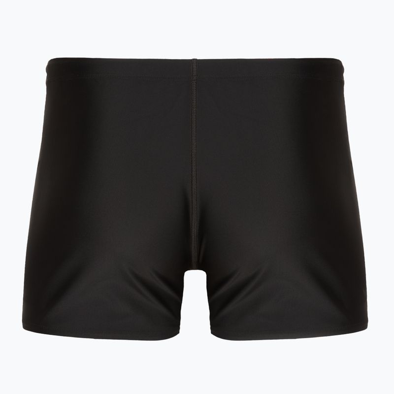 Мъжки плувни боксерки Speedo Placement Aquashort черно/червено 2