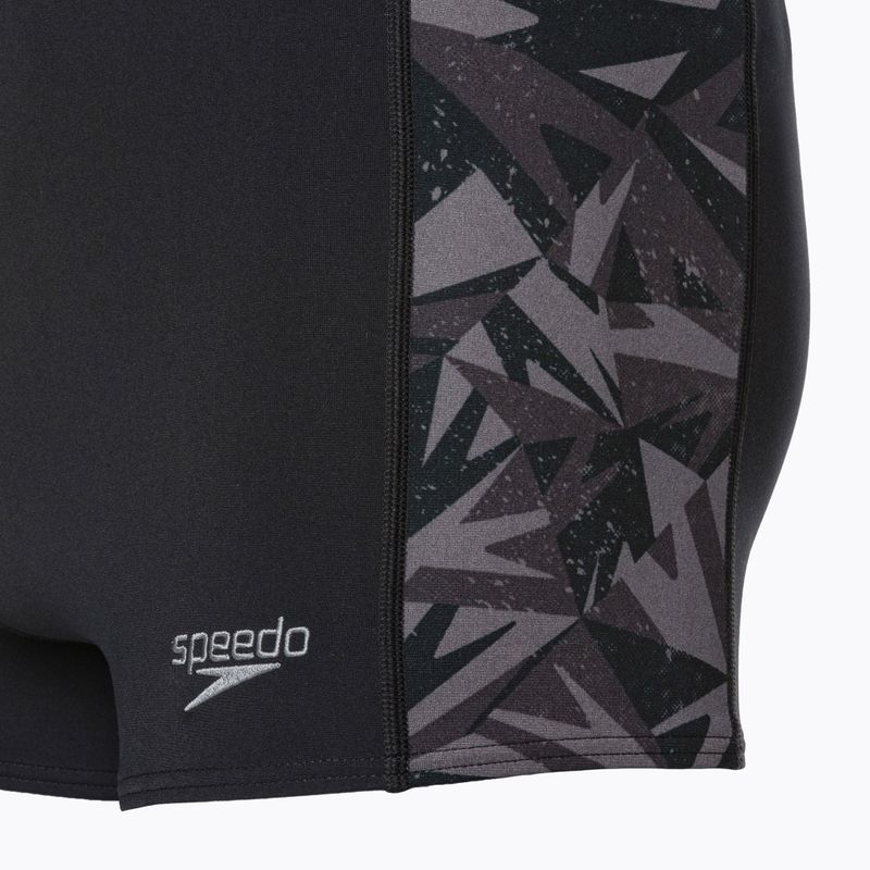 Плувни гащета Speedo Hyperboom black/oxid grey 4