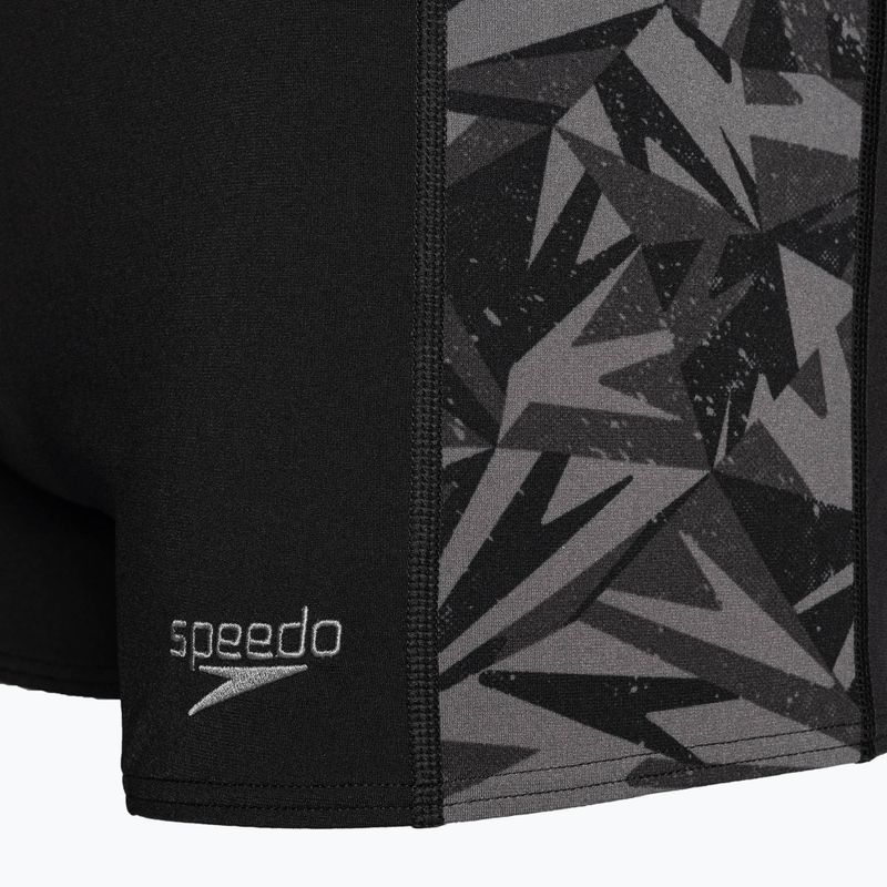 Плувни гащета Speedo Hyperboom black/oxid grey 3