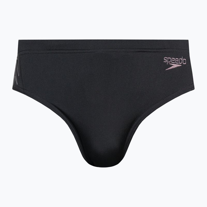 Мъжки бански Speedo Hyper Boom Splice Swim Brief black/grey 8-00301715146