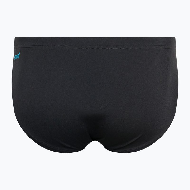 Мъжки бански Speedo Hyper Boom Splice Swim Brief black/blue 8-00301715147 2