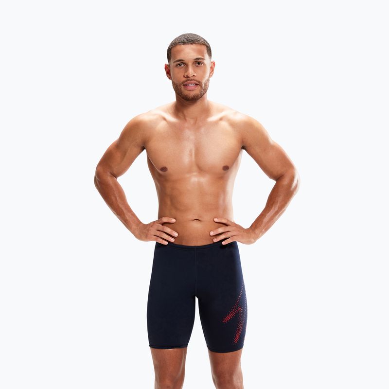 Мъжки бански Speedo Hyper Boom Plaum Jammer тъмносин 8-00302115194 4