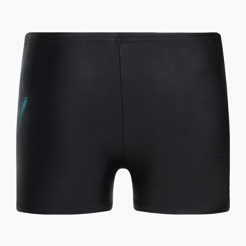 Speedo Hyper Boom Logo Placement Aquashort детски бански костюми черен 8-00315415190 2