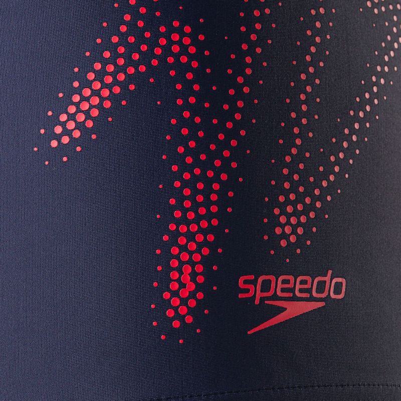Speedo Hyper Boom Logo Placement Aquashort детски бански костюми тъмносиньо 8-00315415190 3