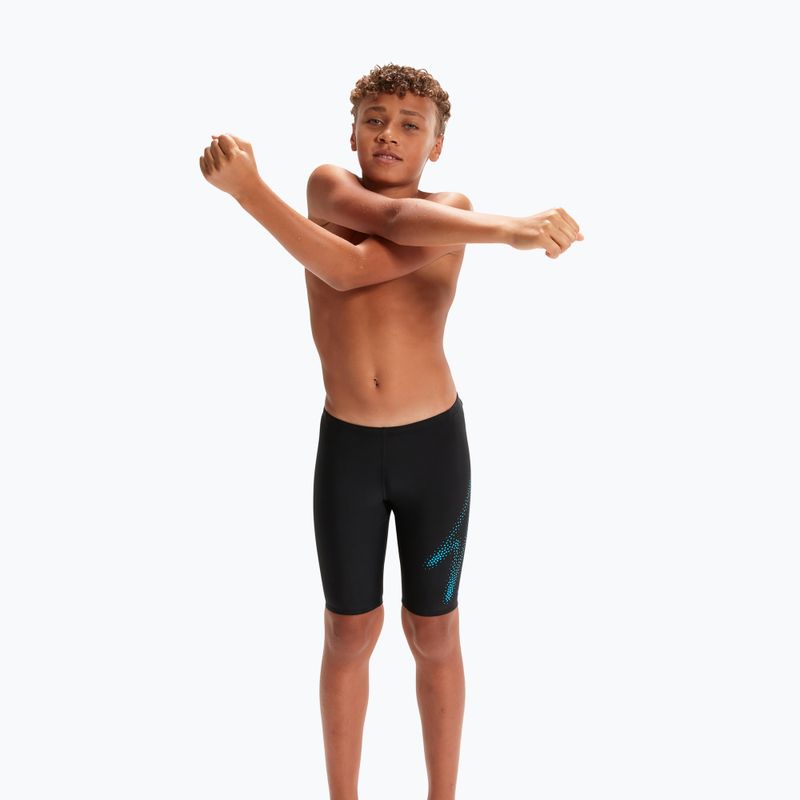 Детски бански Speedo Hyper Boom Logo Placement черен 8-00315515182 5