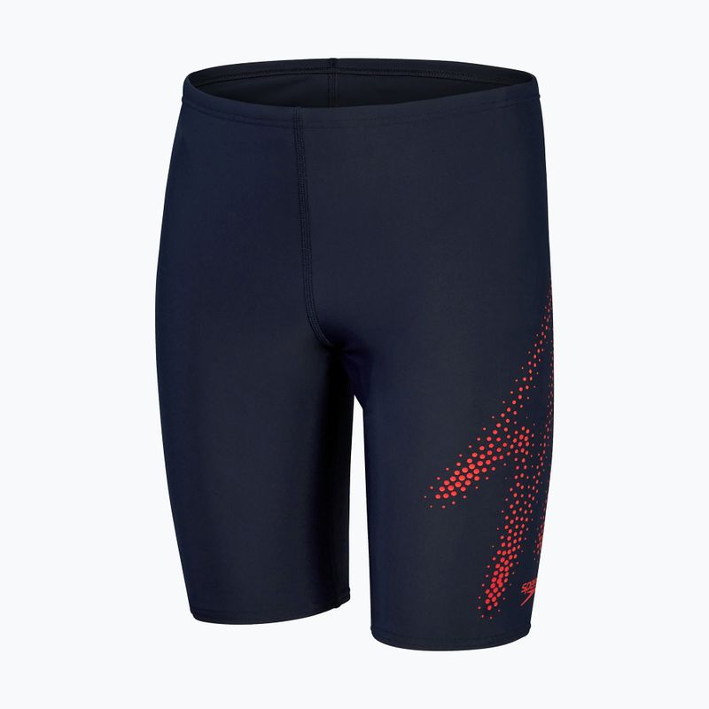 Детски бански Speedo Hyper Boom Logo Placement тъмносин 8-00315515183 4