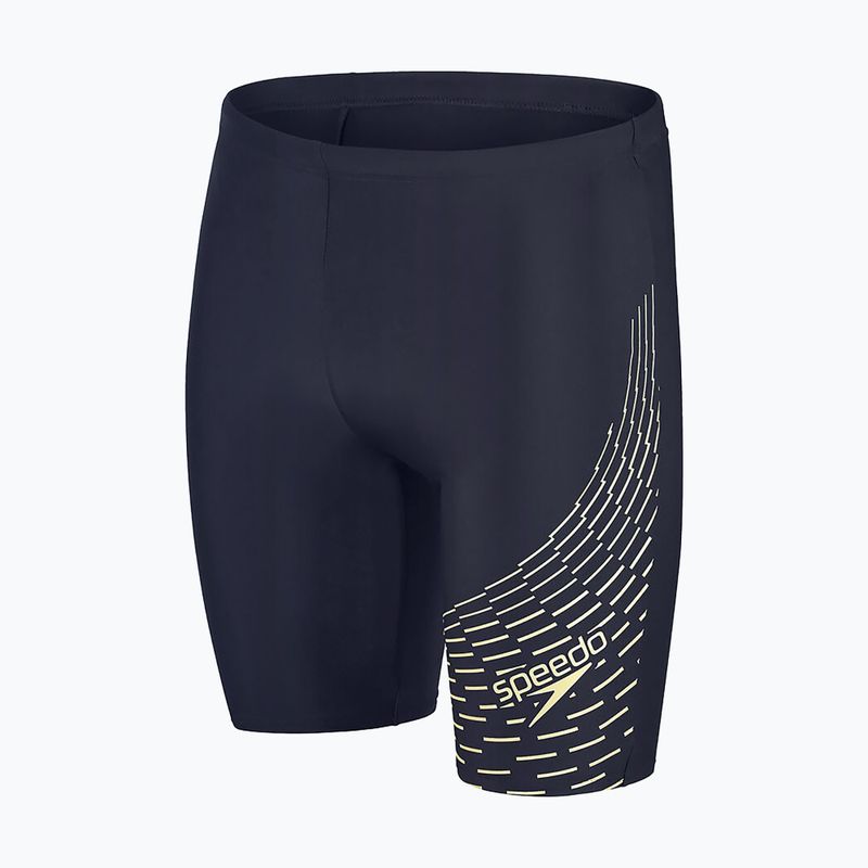 Мъжки бански Speedo Medley Logo Swim Jammer тъмносин 8-1135506875 4