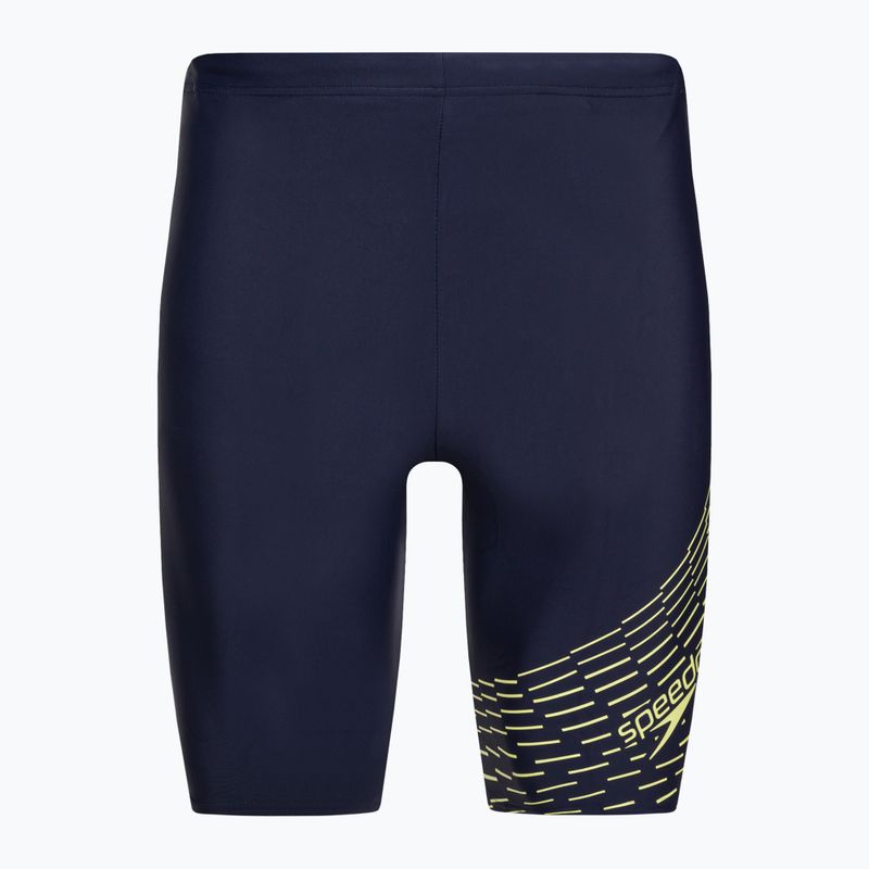 Мъжки бански Speedo Medley Logo Swim Jammer тъмносин 8-1135506875