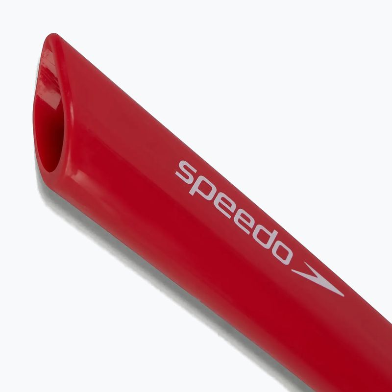 Speedo център захранва червена / синя рамка предна плуване шнорхел 3