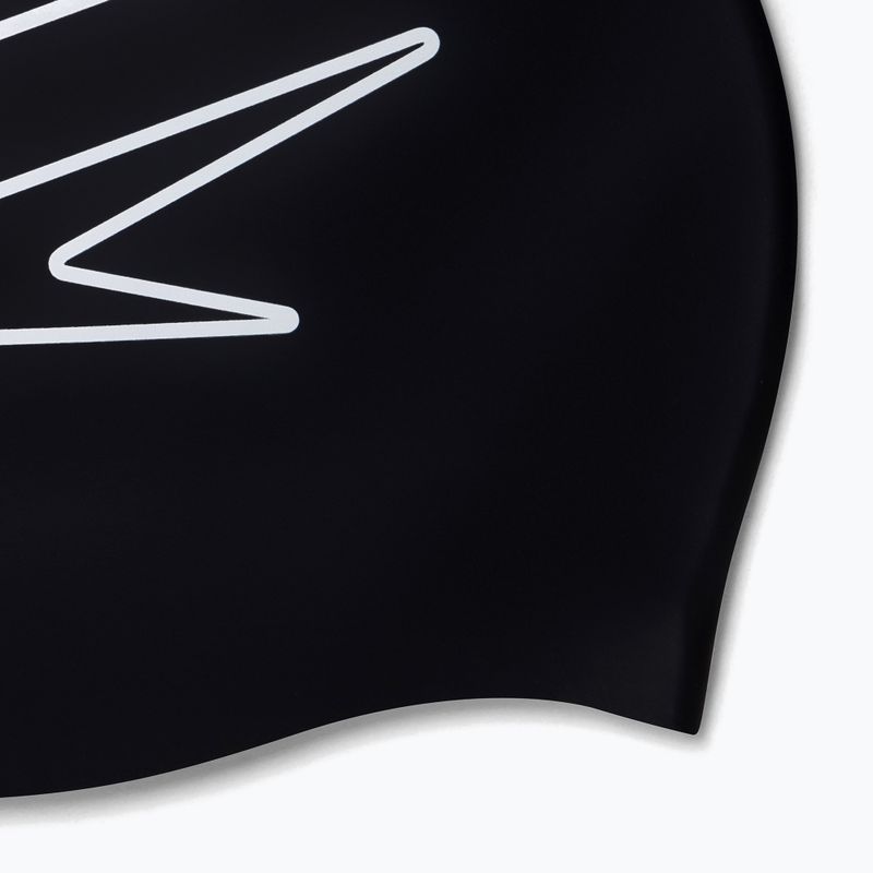 Speedo Силиконова капачка с печат, черна 8-0838514631 4