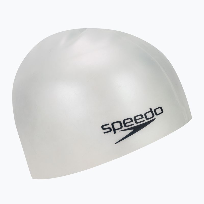 Speedo Обикновена формована силиконова капачка сребърна 8-7098414572