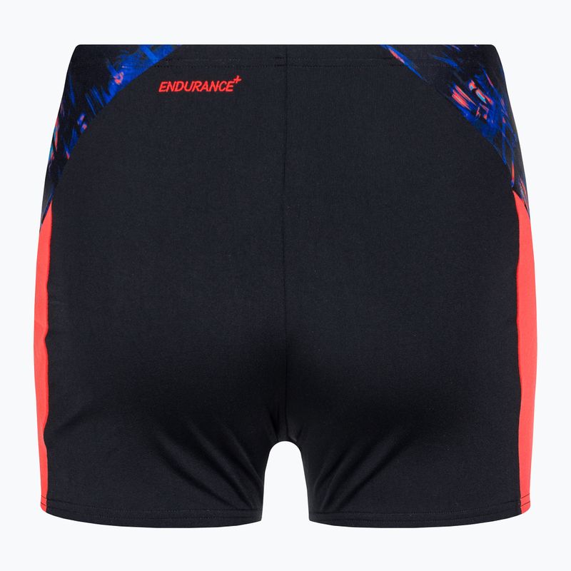 Мъжки къси панталони за плуване Speedo ECO END+ Splice black/orange 2