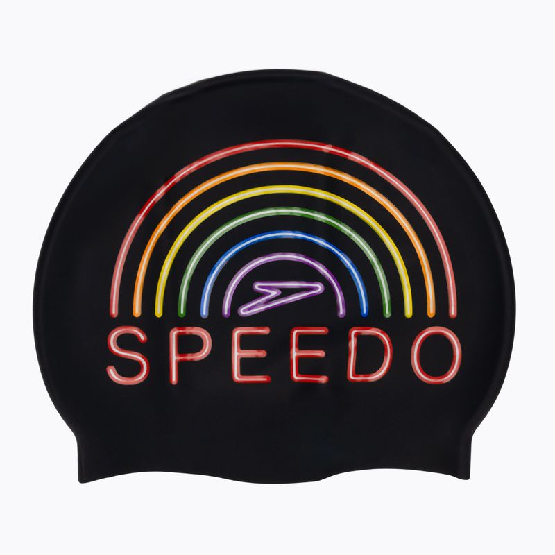 Speedo Печатана силиконова шапка за плуване с гордост и дъга