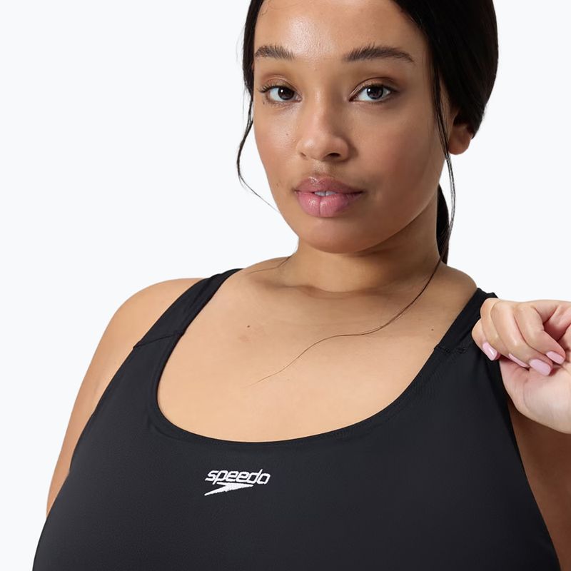 Дамски цял бански костюм Speedo Endurance+ Medalist Plus Size black 5