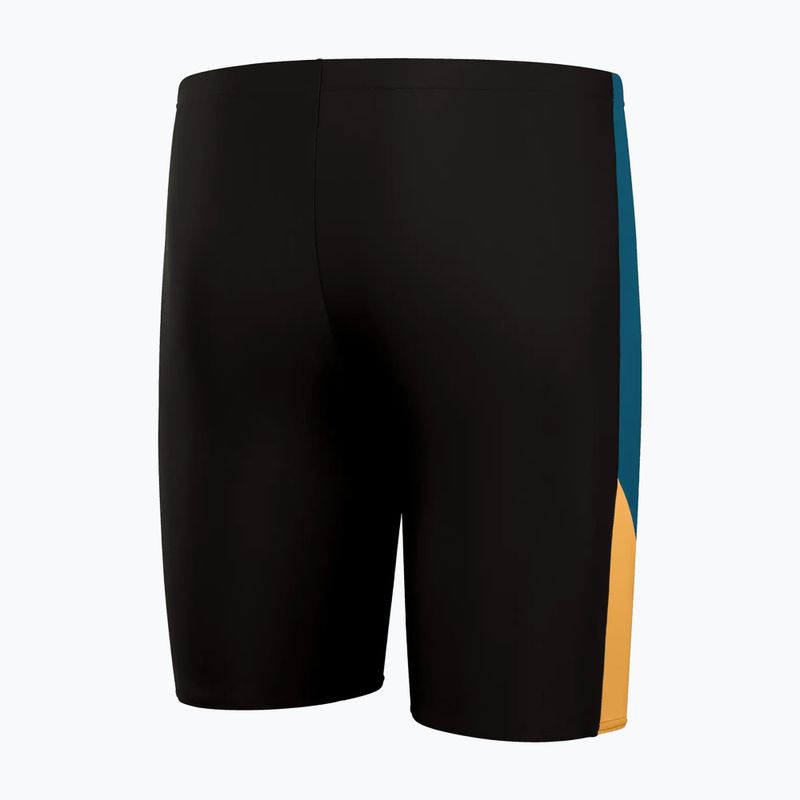 Мъжки бански Speedo Dive black/dark teal/mandarin peel 2