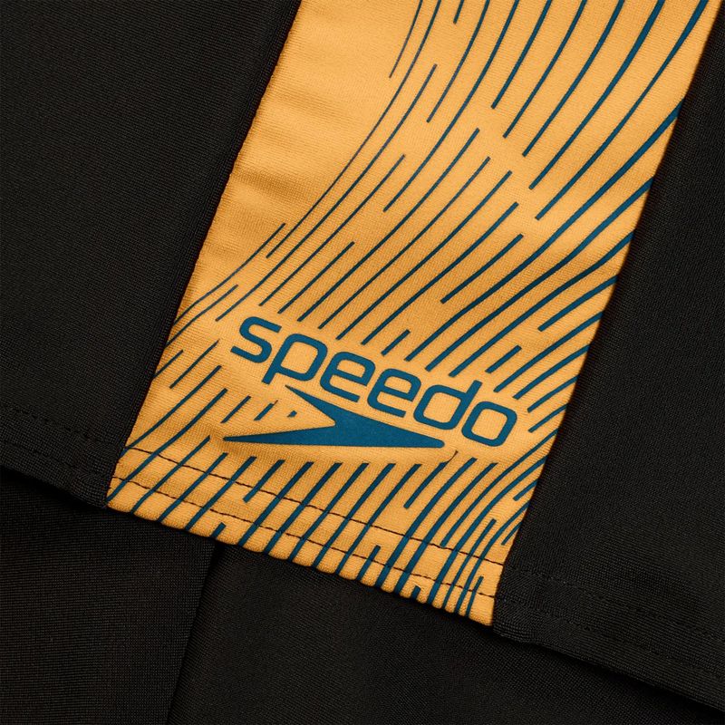 Мъжки бански Speedo Dive black/dark teal/mandarin peel 3
