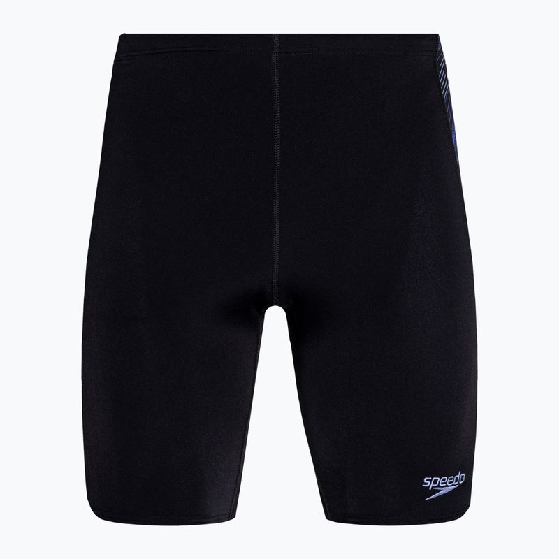 Speedo Hyperboom black/curious blue/true cobalt мъжки бански