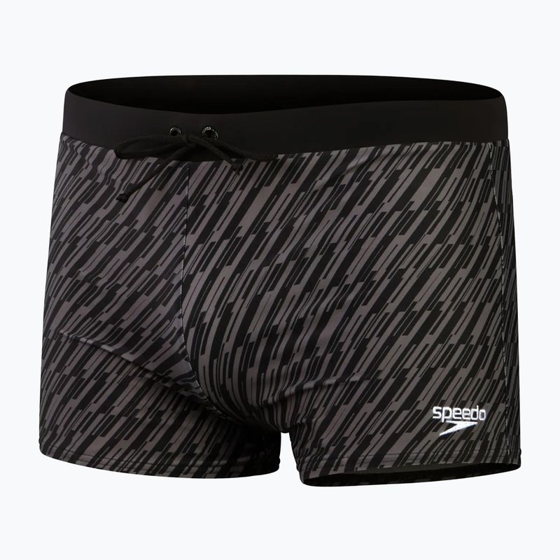 Мъжки боксерки за плуване Speedo Valmilton black/gove grey