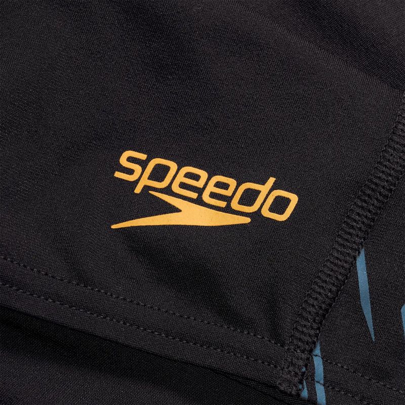 Мъжки бански Speedo Tech Panel black/mandarin peel/dark teal 3