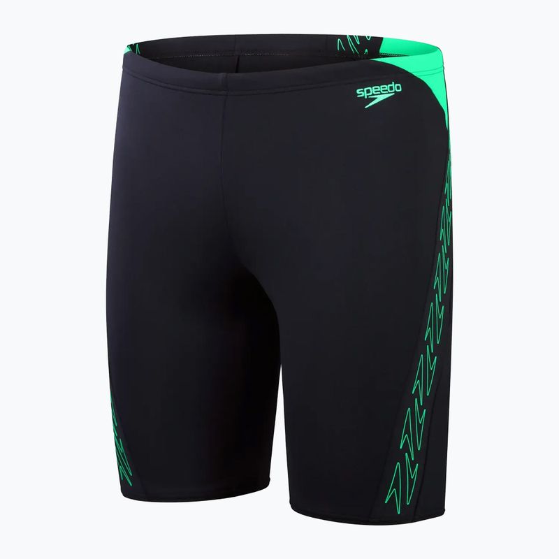 Мъжки бански Speedo Hyper Boom Splice true navy/herlequin green