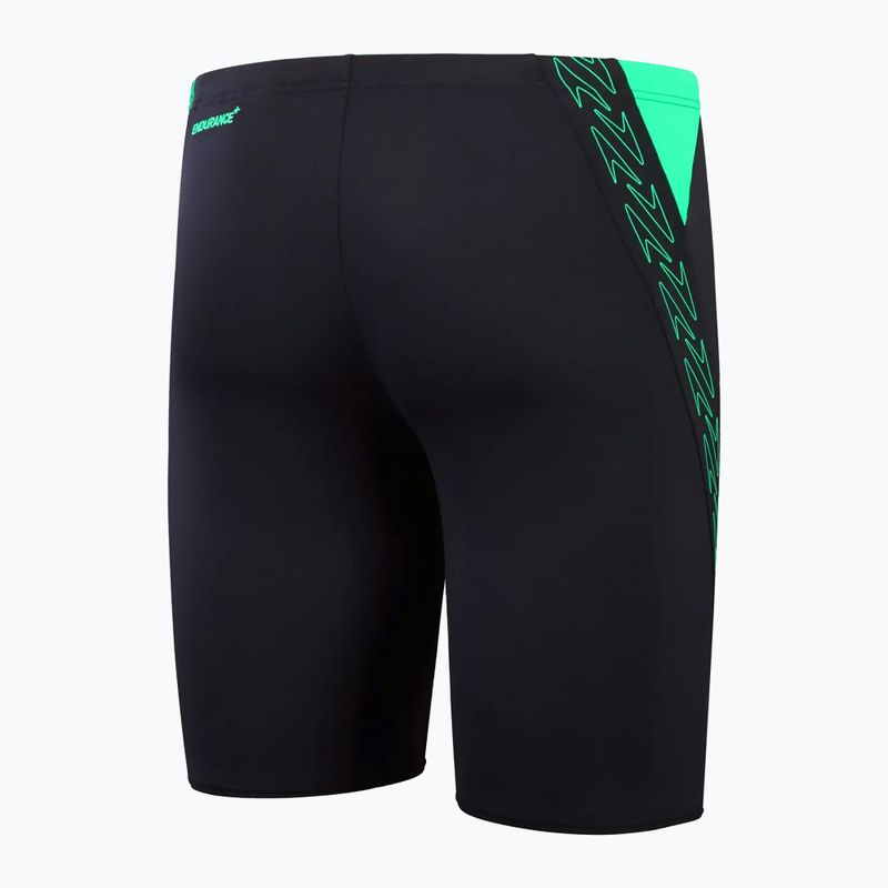 Мъжки бански Speedo Hyper Boom Splice true navy/herlequin green 2
