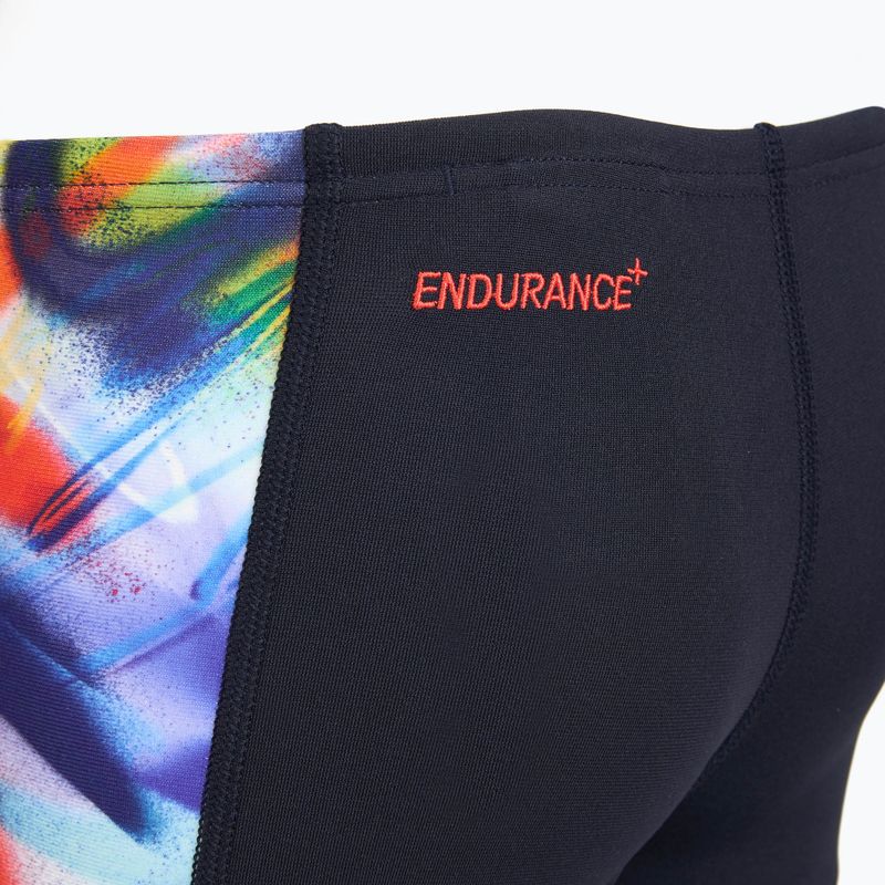 Детски боксерки за плуване Speedo Digital Panel Aquashort true navy/watermelon/bitter lime 4