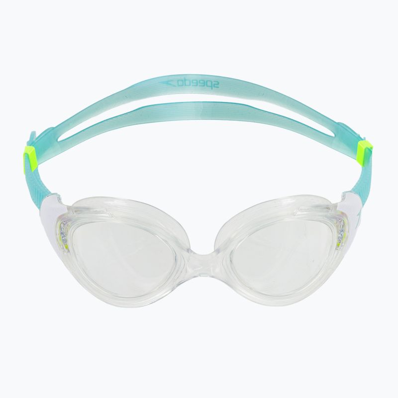 Дамски очила за плуване Speedo Biofuse 2.0 clear / white / marine blue / clear 2