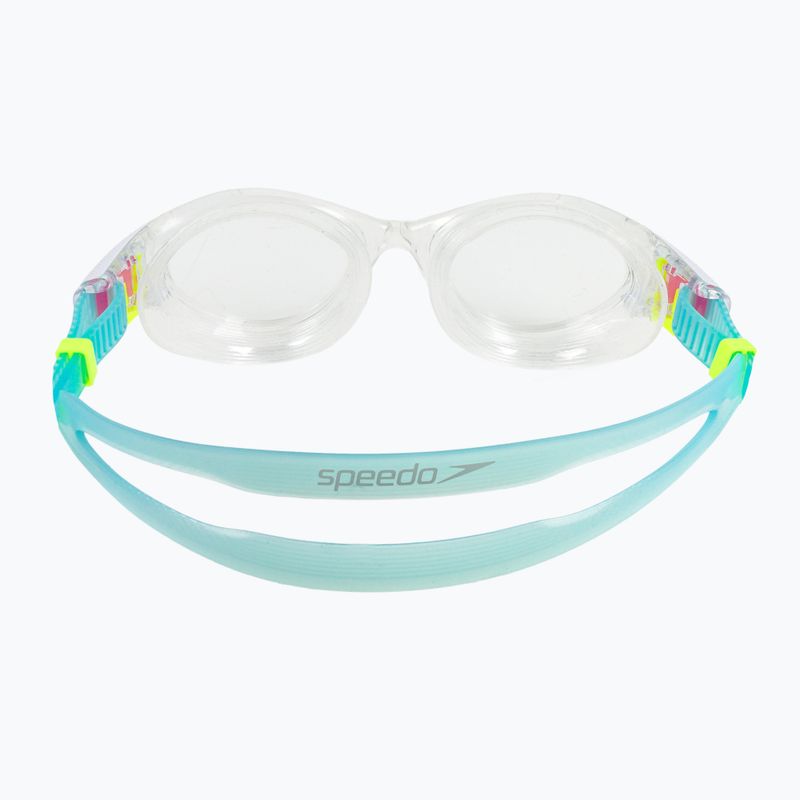 Дамски очила за плуване Speedo Biofuse 2.0 clear / white / marine blue / clear 4