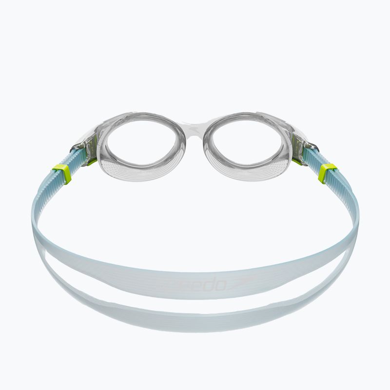 Дамски очила за плуване Speedo Biofuse 2.0 clear / white / marine blue / clear 3