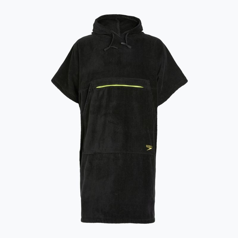 Пончо Speedo Swim Poncho S black/hyper yellow