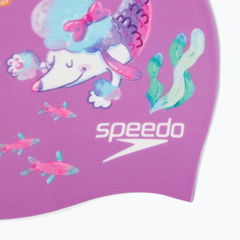 Шапка за плуване Speedo Digital Printed kiki pink/cyclamen/petal 3