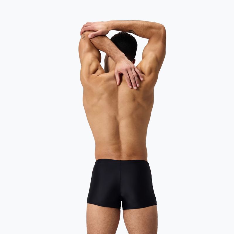 Мъжки боксерки за плуване Speedo Dive Aquashort black/siren red/piton blue 8