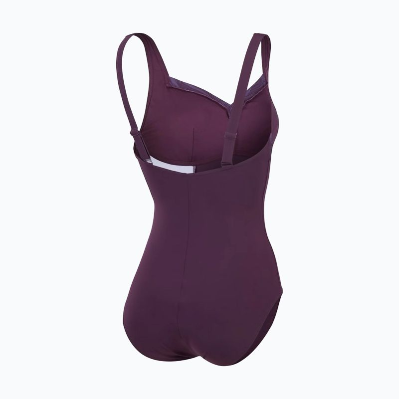 Бански от една част Speedo Shaping Printed LunaElustre One Piece plum dandy 2