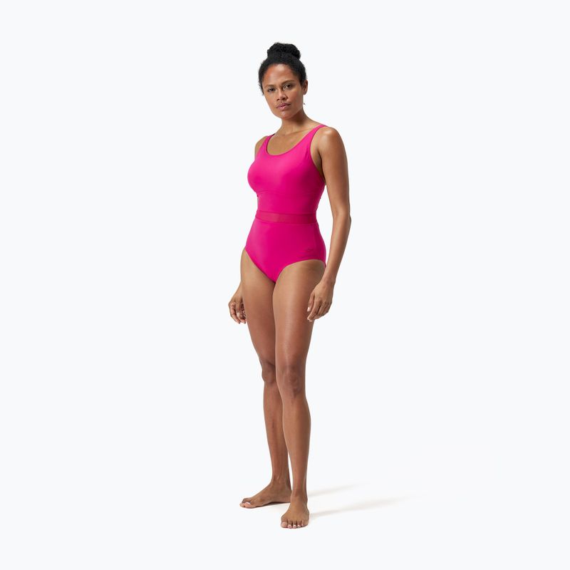 Бански от една част Speedo Shaping LuniaGlow One Piece magenta haze 6