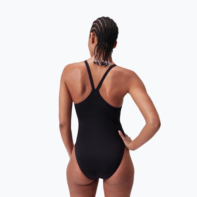 Дамски цял бански костюм Speedo Endurance+ V-Back black 8