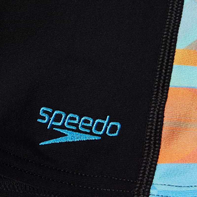 Детски плувни джемъри Speedo Digital Panel Jammer black/picton blue/punch blue 3