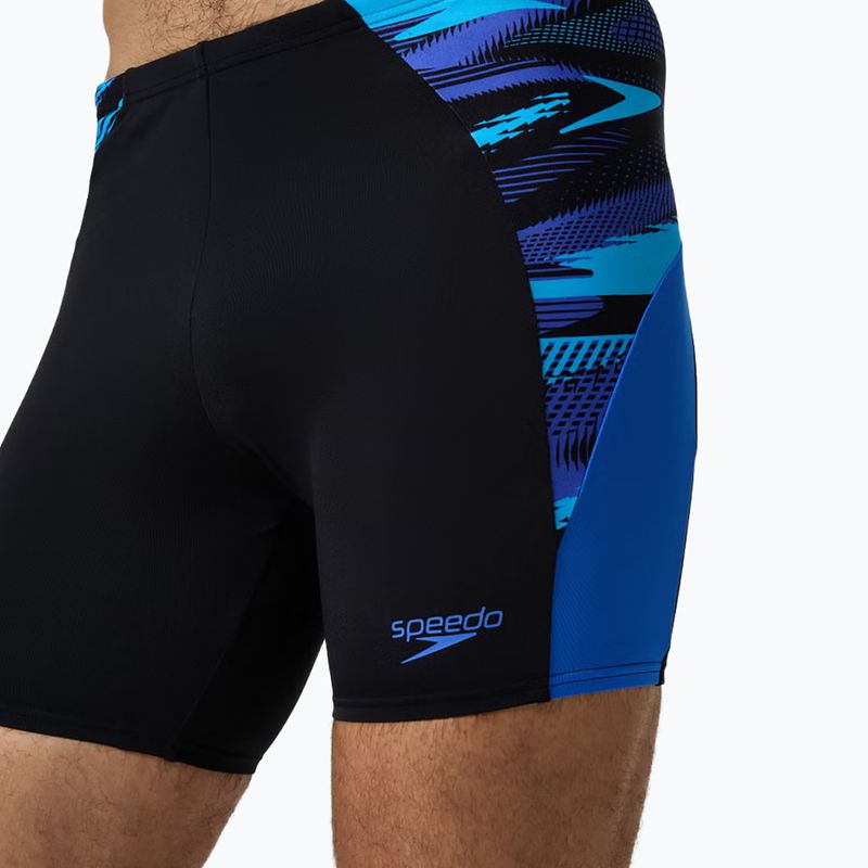 Мъжки плувни шорти тип клин Speedo Endurance+ Max Splice Jammer black/cobalt pop 8